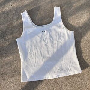 Vintage white Nike Tank Top